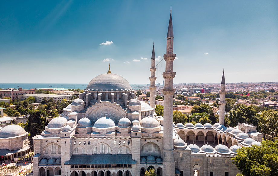 مسجد السليمانية في اسطنبول