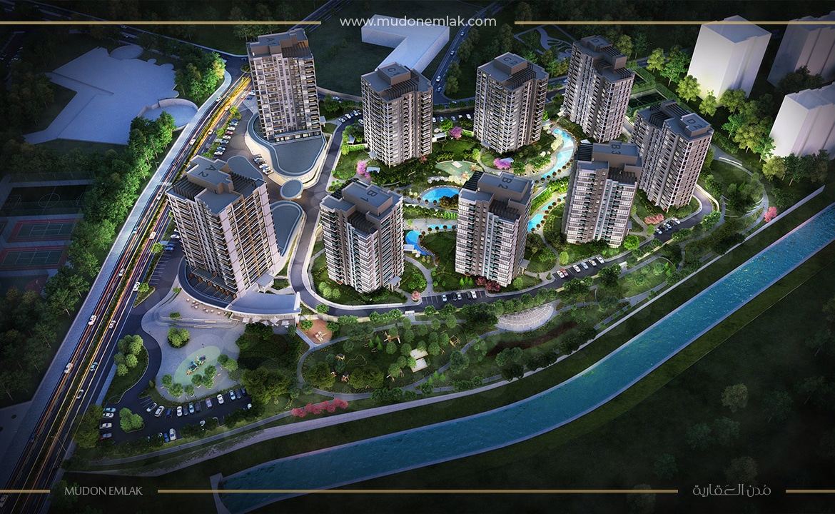 مشروع بارك مافيرا 4 لوانغ في اسطنبول Park Mavera IV 4 Lounge