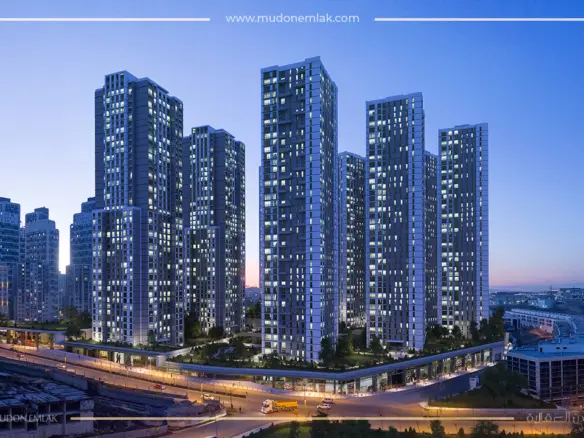 شقق للبيع في مشروع شقق في اسنيورت بمدينة اسطنبول