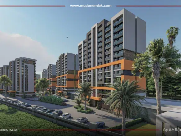 مشروع شقق قيد الانشاء للبيع في انطاليا