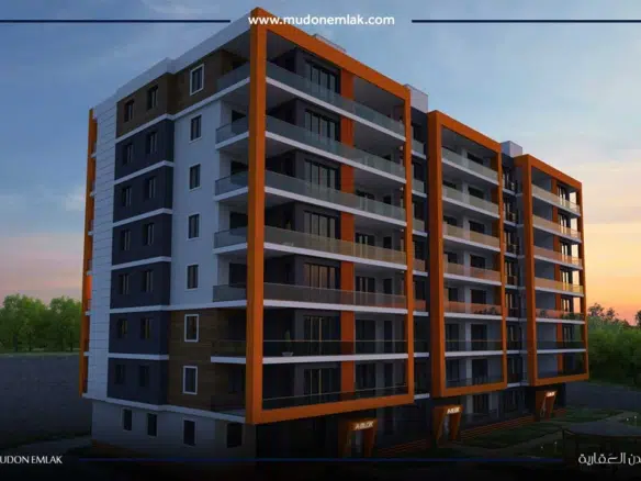 مشروع باطلالة بحرية قيد الانشاء بمدينة طرابزون