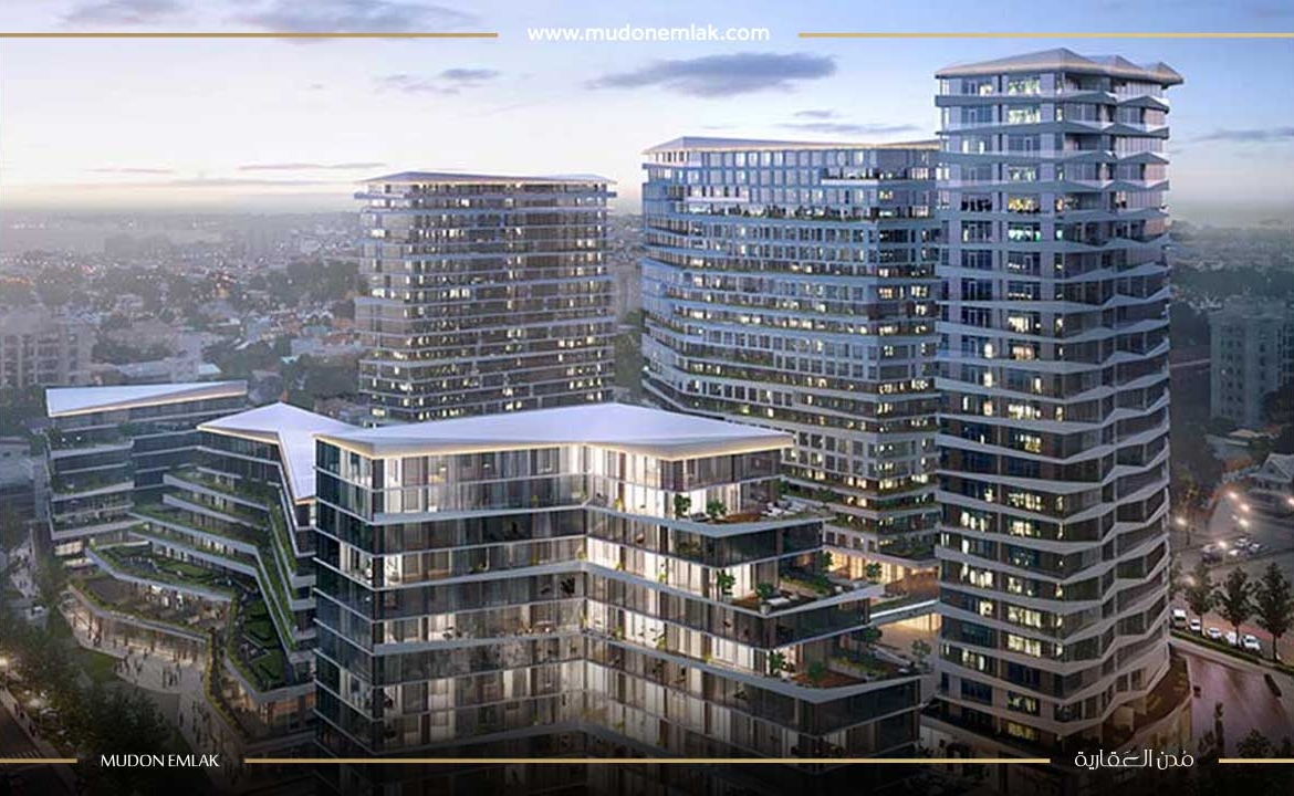 مشروع شقق للبيع قيد الانشاء في اسطنبول